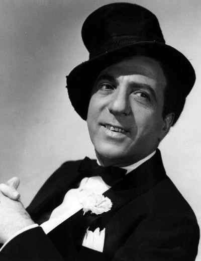 Ted Lewis and his raggedy top hat, ca. 1951.