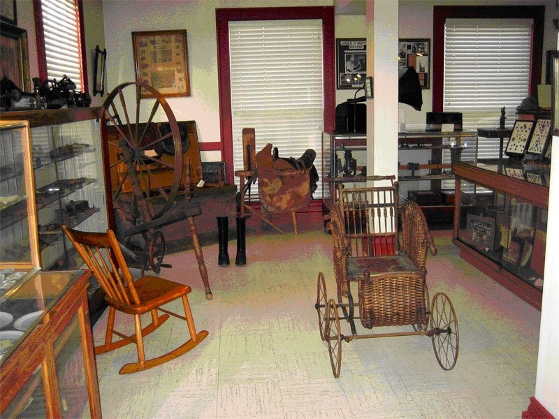Inside the Clarke-May Museum