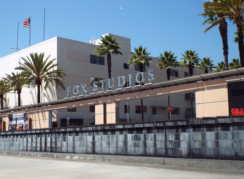Fox Studios entrance.