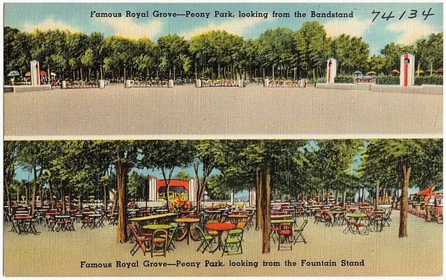 Illustration of the Royal Grove open air concert area

https://commons.wikimedia.org/w/index.php?curid=40972914