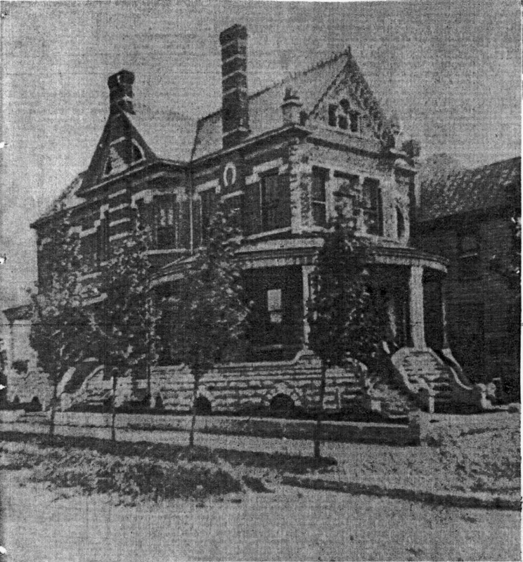 The house circa 1915