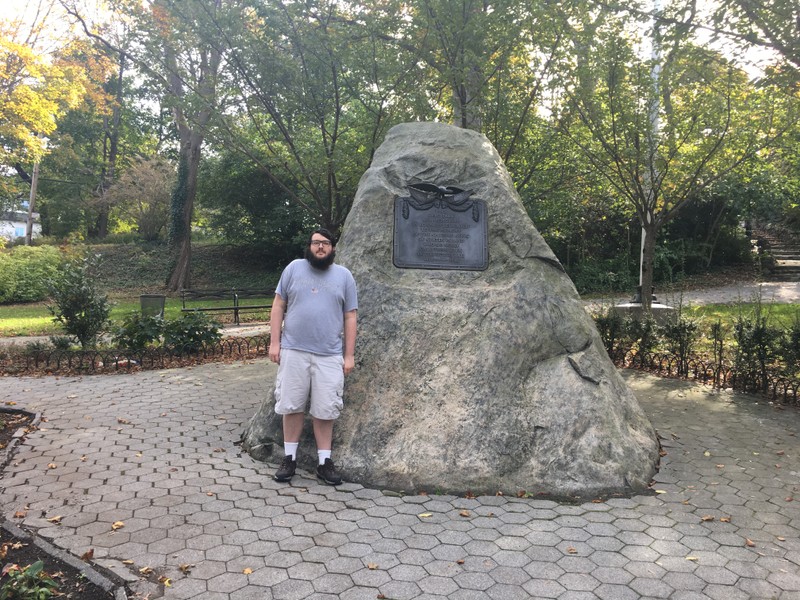 B. Sugar Loaf Rock, as compared to the size of a person