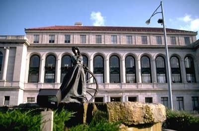 St. Joseph City Hall was built in 1927 in the Renaissance Revival style.