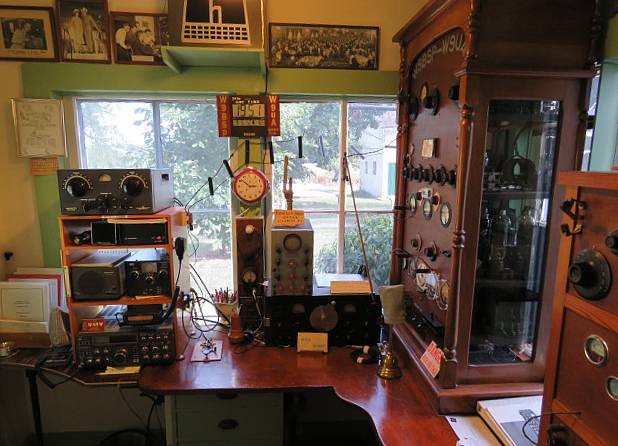 A view of the radio room today