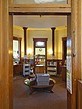 The rotunda within the library's interior, looking north, 2013