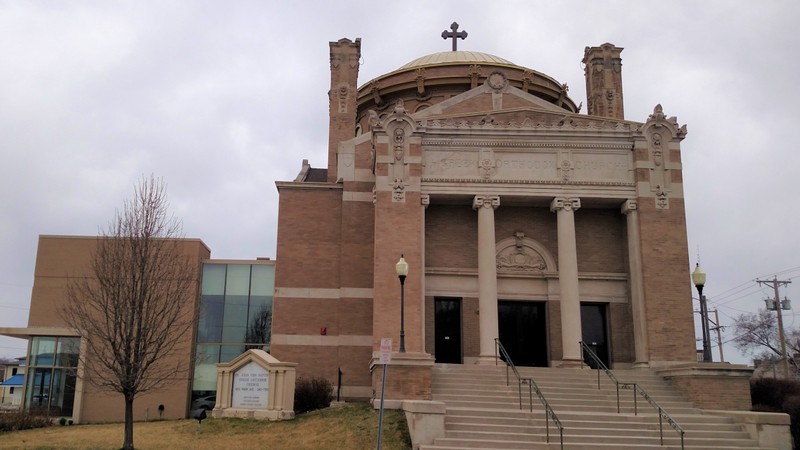 St. John's, as seen from Jackson Street.