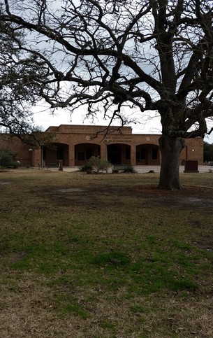 This is the main view of the Sanders Corps of Cadets Center. 
