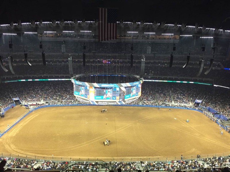 -The main rodeo Arena