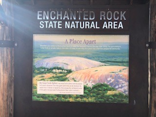 First thing to notice when walking to main trail.