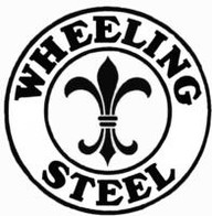 Wheeling Steel Corporation logo.