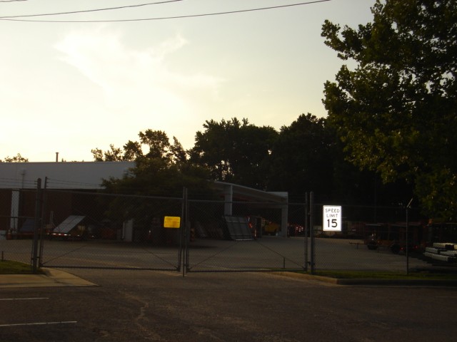 Likely site of the ballfield at the old Cape Fear Fair Grounds