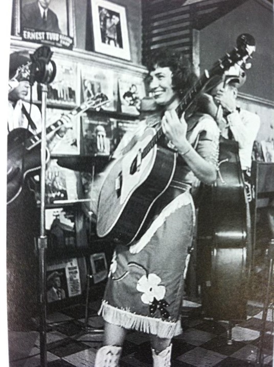 Loretta Lynn Performing on Ernest Tubb's Midnite Jamboree in the Record Shop, 1960 