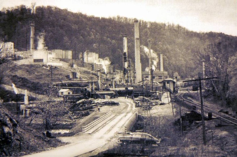 Bridge leading to the refinery site.2. 