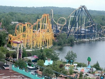 Ariel photo of the park during 2007 season. 