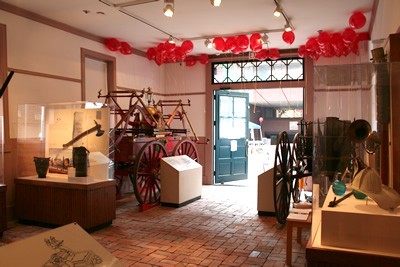 Engine Room of the Friendship Firehouse Museum