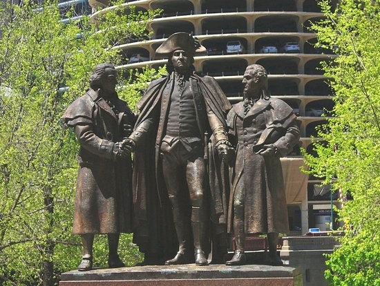 Lorado Taft’s “Heald Square Monument”