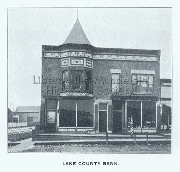 Lake County Bank, circa 1897