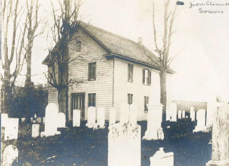 Mt. Zion Methodist Church in the early 20th century.