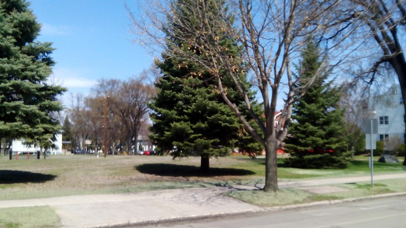 Former location of Era Bell Thompson Multicultural Center, May 2018