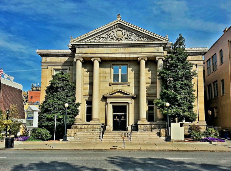 Exterior of the former library today