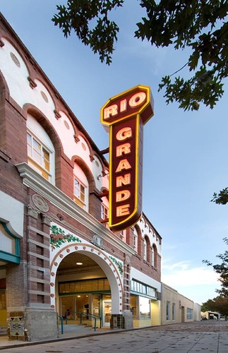 The Iconic Rio Grande Theatre Sign