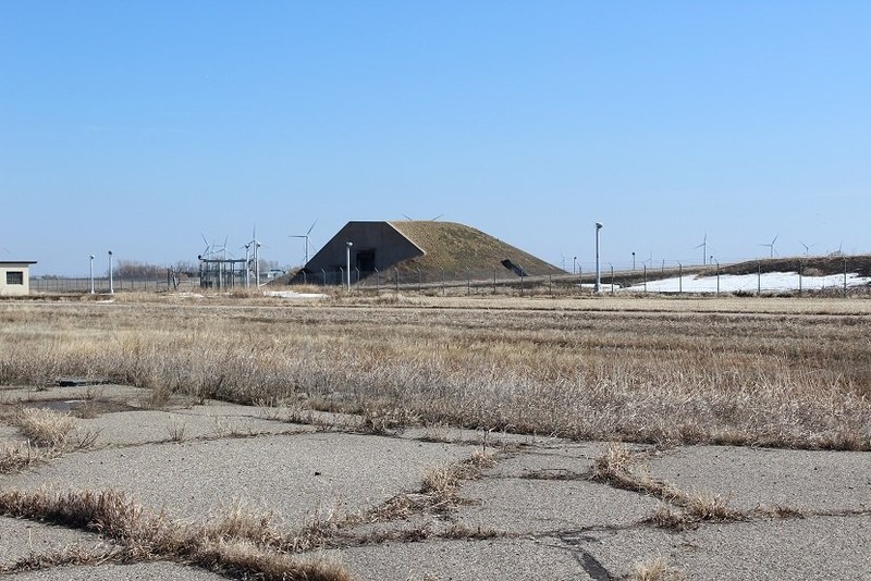 Warhead construction building.  This building is inside a security fence with the silos.