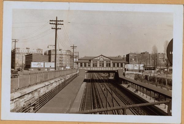 Melrose Station in 1938. (footnote 20)