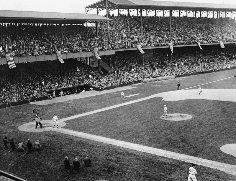 Griffith Stadium During Game