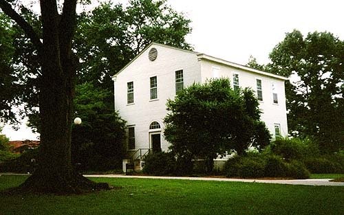 Waddel Hall remains surrounded by greenery on the University of Georgia's North Campus.