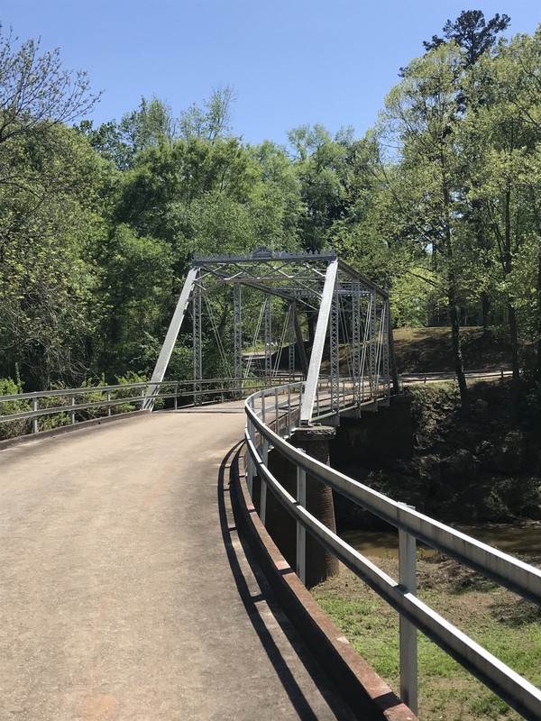 Iron Truss Bridge circa 1899