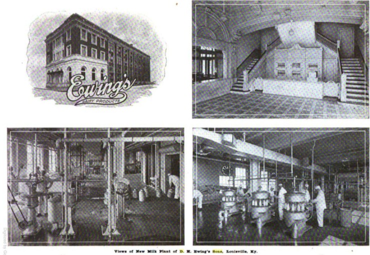 1918 photos and prints of the Ewing & Sons' Creamery from the December 1918 issue of The Creamery and Milk Plant Monthly
