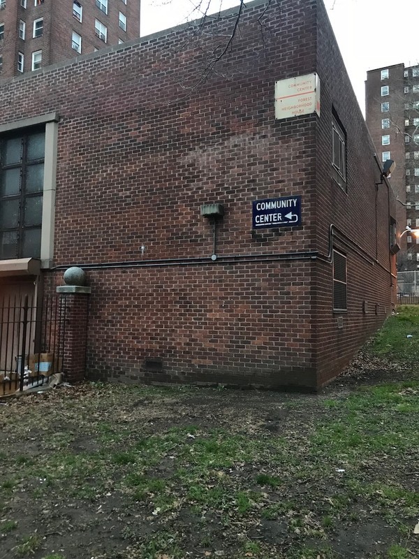 Community Center at Forest Houses (Picture taken by Matthew Martinez)