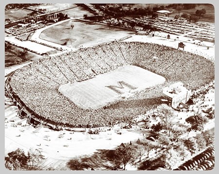 The stadium was completed in 1927