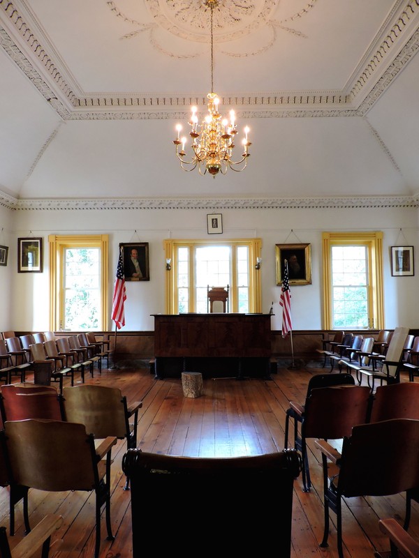 This is the inside of the Upper Chamber of the Hall.