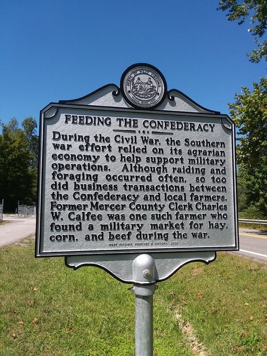 Feeding the Confederacy Historical Marker