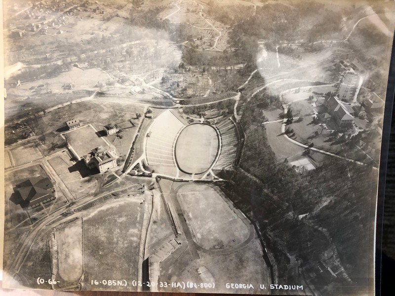 Arial Sanford Stadium Photo