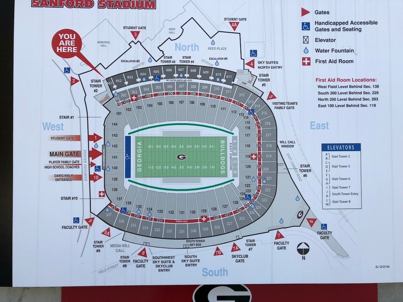 Current Stadium Layout