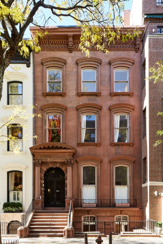 Facade, Door, Building, Stairs