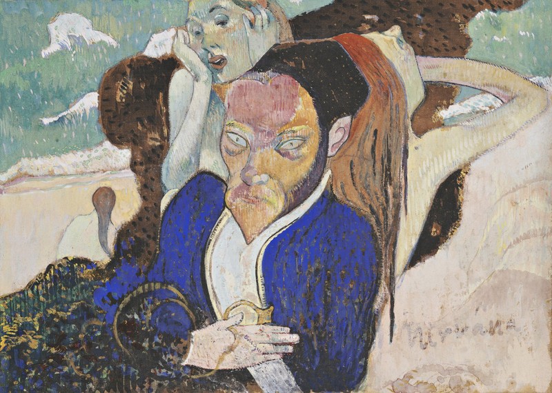 Paul Gauguin's "Nirvana, Portrait of Jacob Meyer de Haan" from the Wadsworth Atheneum's collection.