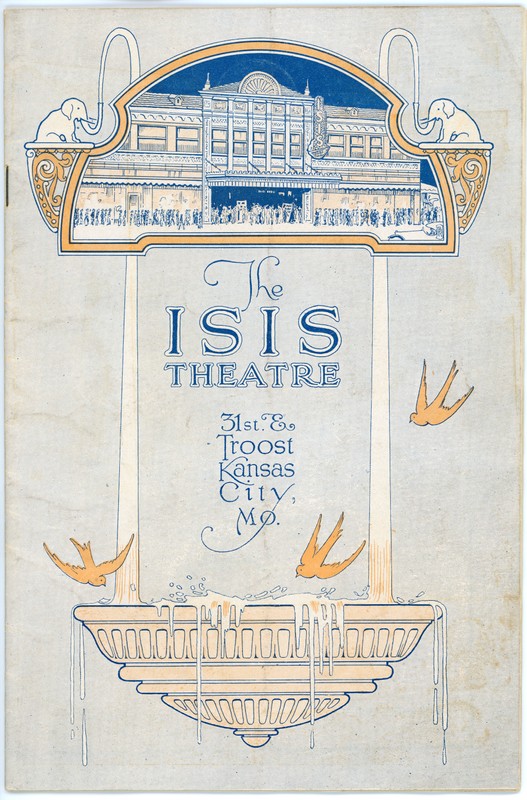 Isis Theatre program