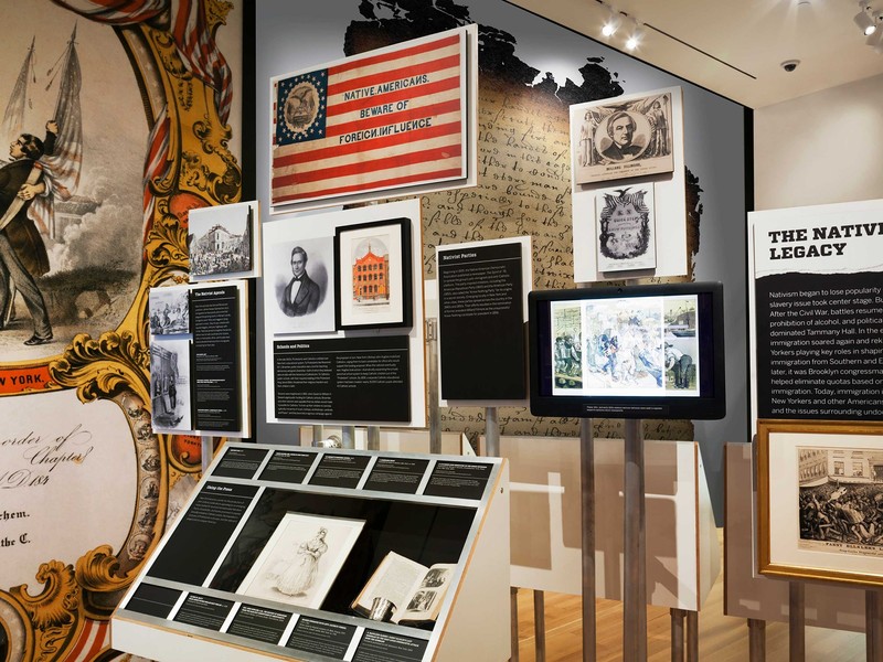 The museum also presents a variety of other temporary and permanent exhibits, such as this one on activism. Image obtained from Pentagram. 