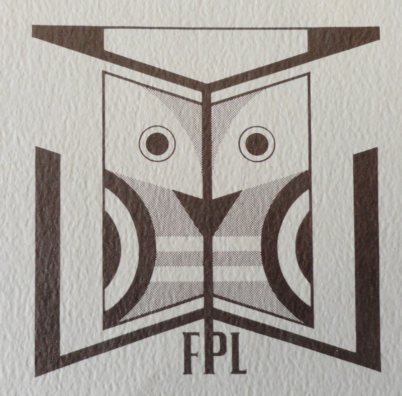 stylized modern owl with letters FPL