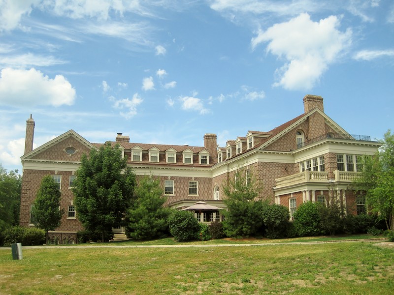 Back of the Mansion, Taken 2012.