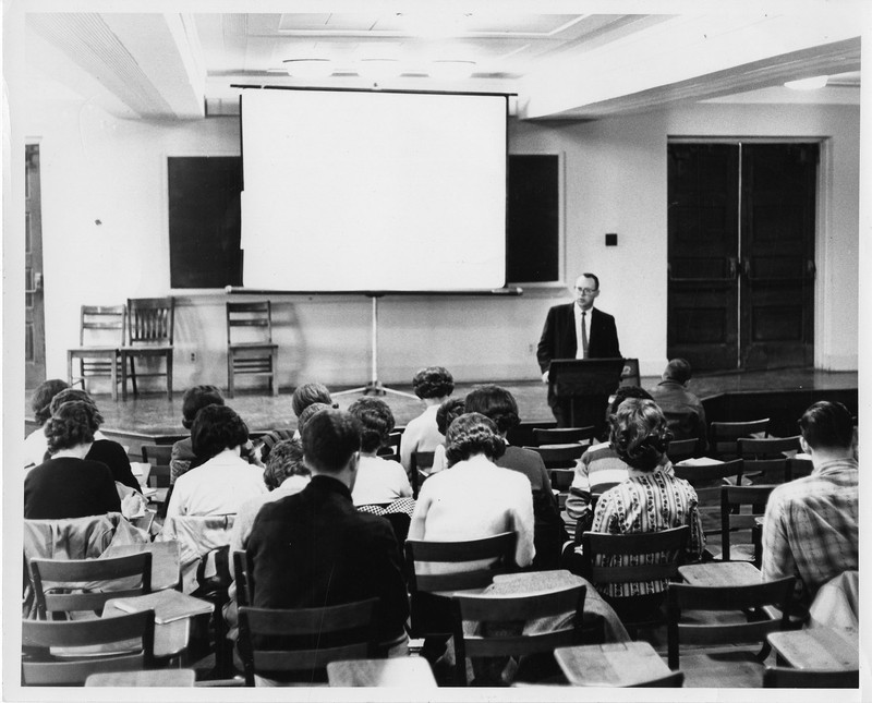 Class in session, circa 1960s.