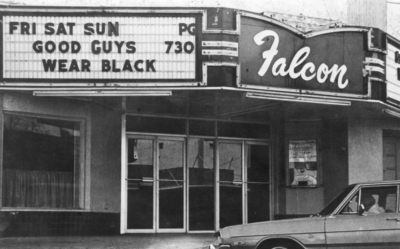 Strand Theatre when it was known as "Falcon" Theatre c. 1978.