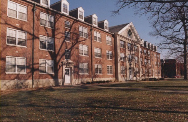 Recent Picture of Dunn Hall from the Side