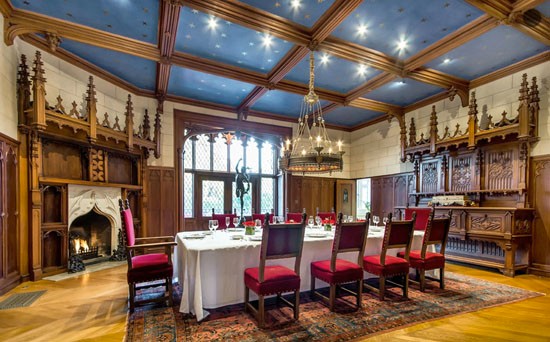 Lantarnam Hall / Morgan Estate Dining Room (after restoration)
