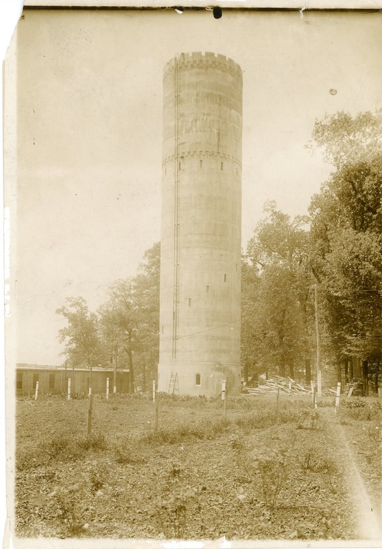 This image of the Tower shows how undeveloped campus was at the time of its creation. 