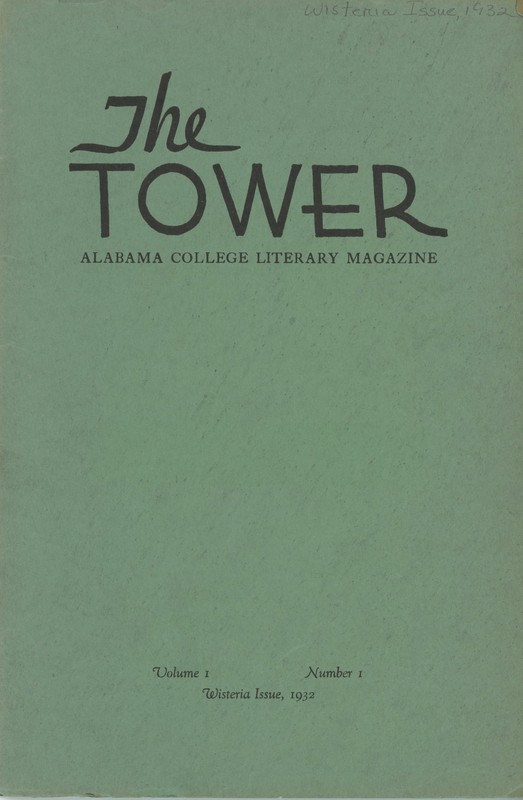 Here is the first published volume of the literary magazine named after the Tower. It was published in 1932.