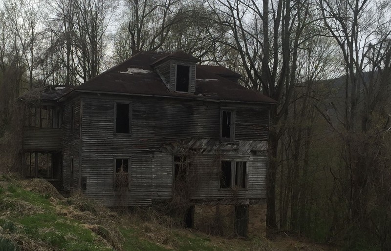 Northern side of boarding house.